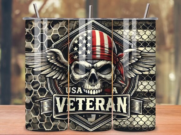 Download USA Military Tumbler Wrap Sublimation - Military Collection