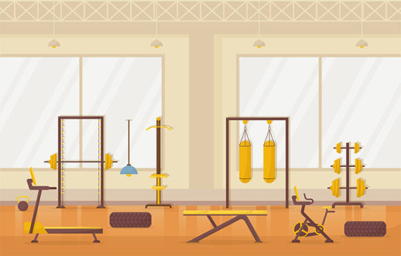 Download Interior Sport Club Bodybuilding - Bodybuilding Collection