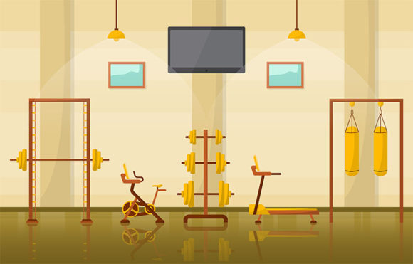 Download Interior Sport Club Bodybuilding Center - Bodybuilding Collection