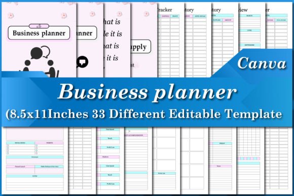 Download Business Planner Canva Templates - Canva templates Collection